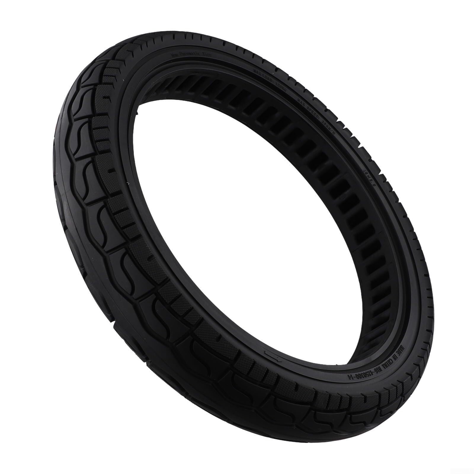 Pneumatico pieno 16x2.50, pneumatico antiforatura tubeless da 16 pollici, for golf cart, sedie a rotelle e veicoli utilitari