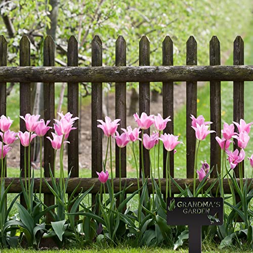 Grandma's Garden Signs Gifts For Grandma Metal Garden Stake Plaque Nana's Flower Sign Outdoor Waterproof Garden Stake Garden Sign For Nana Gardener Grandma Gifts #TOP6