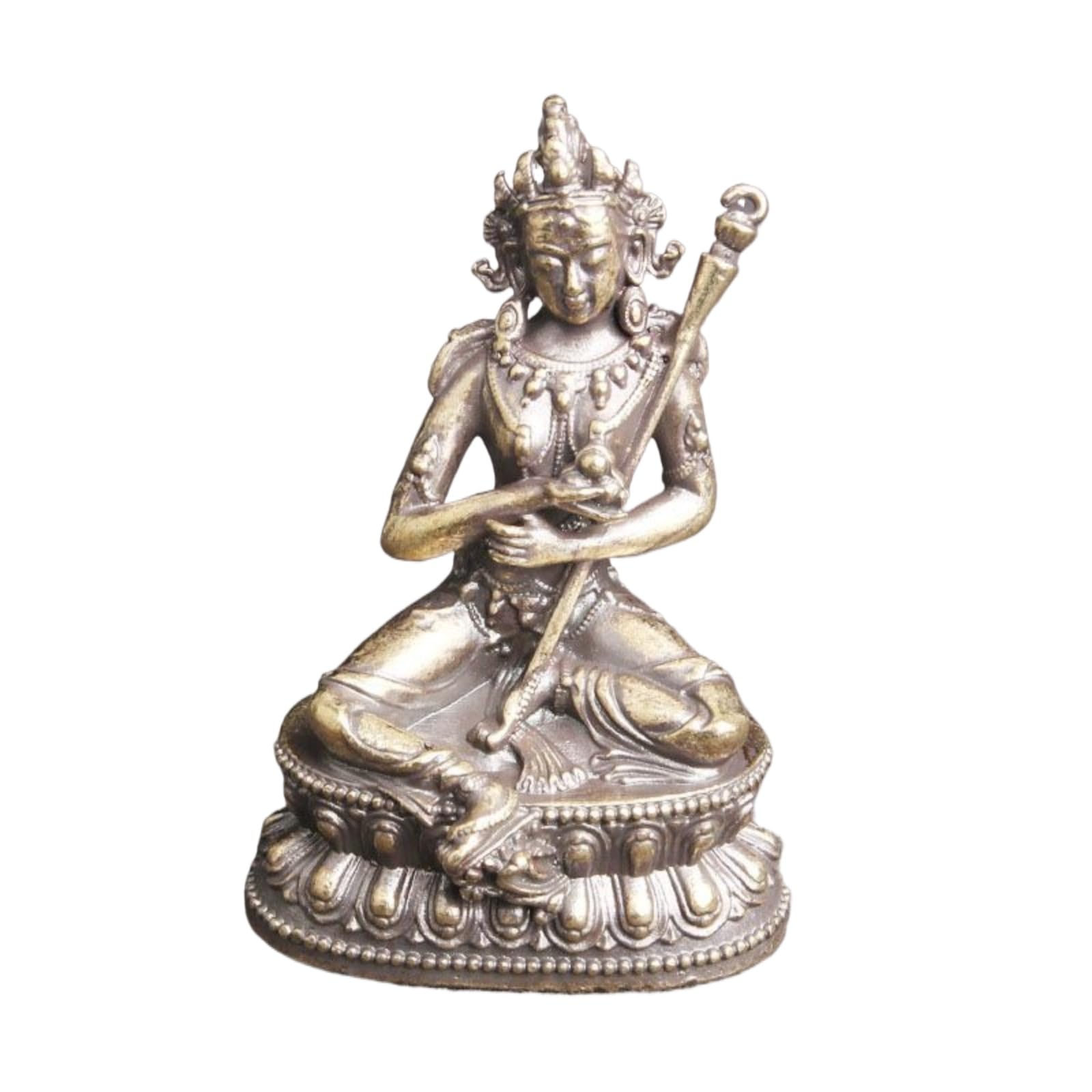 AOTTSD Feng Shui Brass Tara Statue, Tibetan Buddhist Deity Figurine