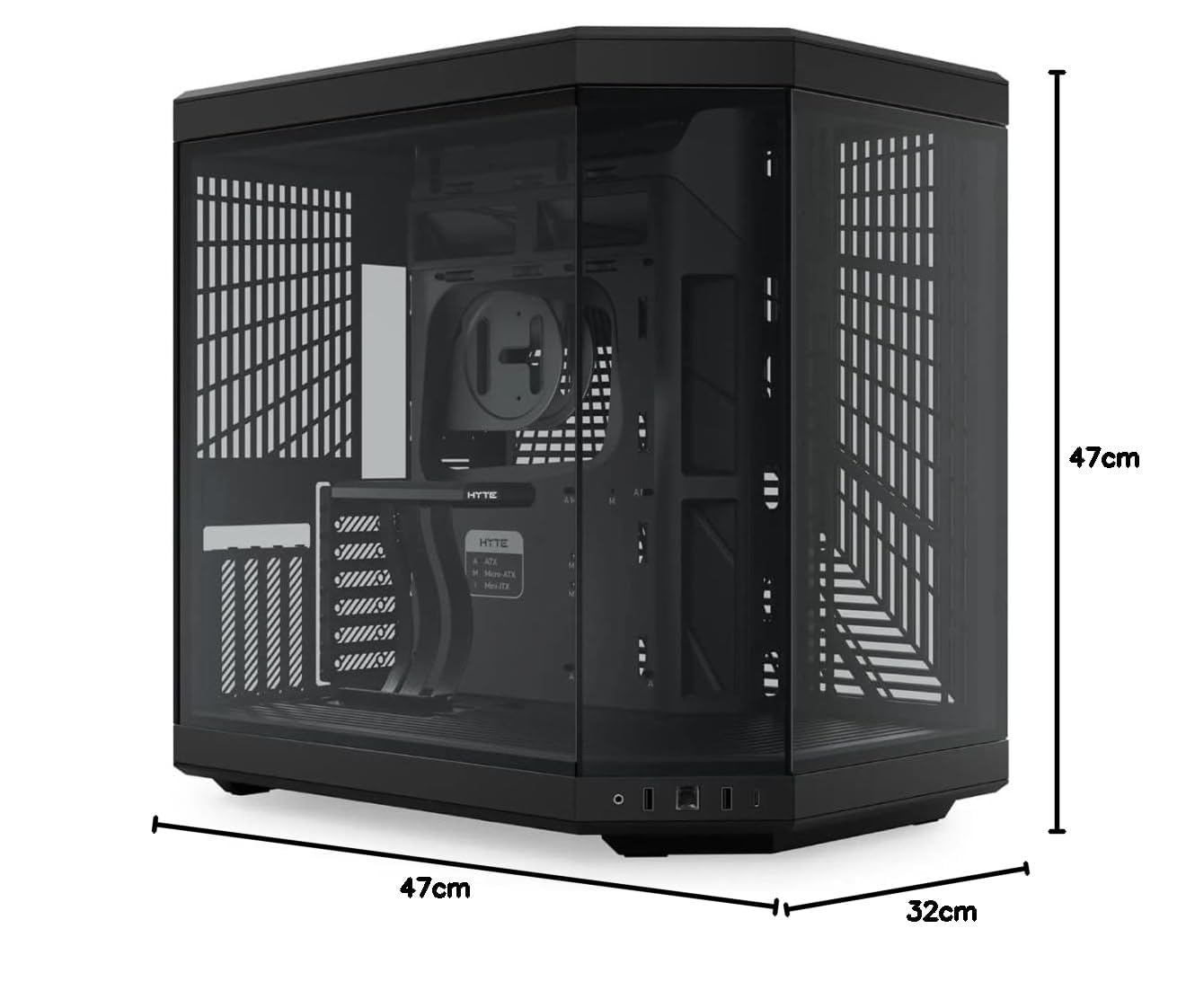 Hyte Y70 Midi Tower Nero (hyte Y70 - Mid Tower)