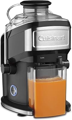 Cuisinart CJE-500 Compact Juice Extractor Black, 11.5 x 11.8 x 14.2 Inch