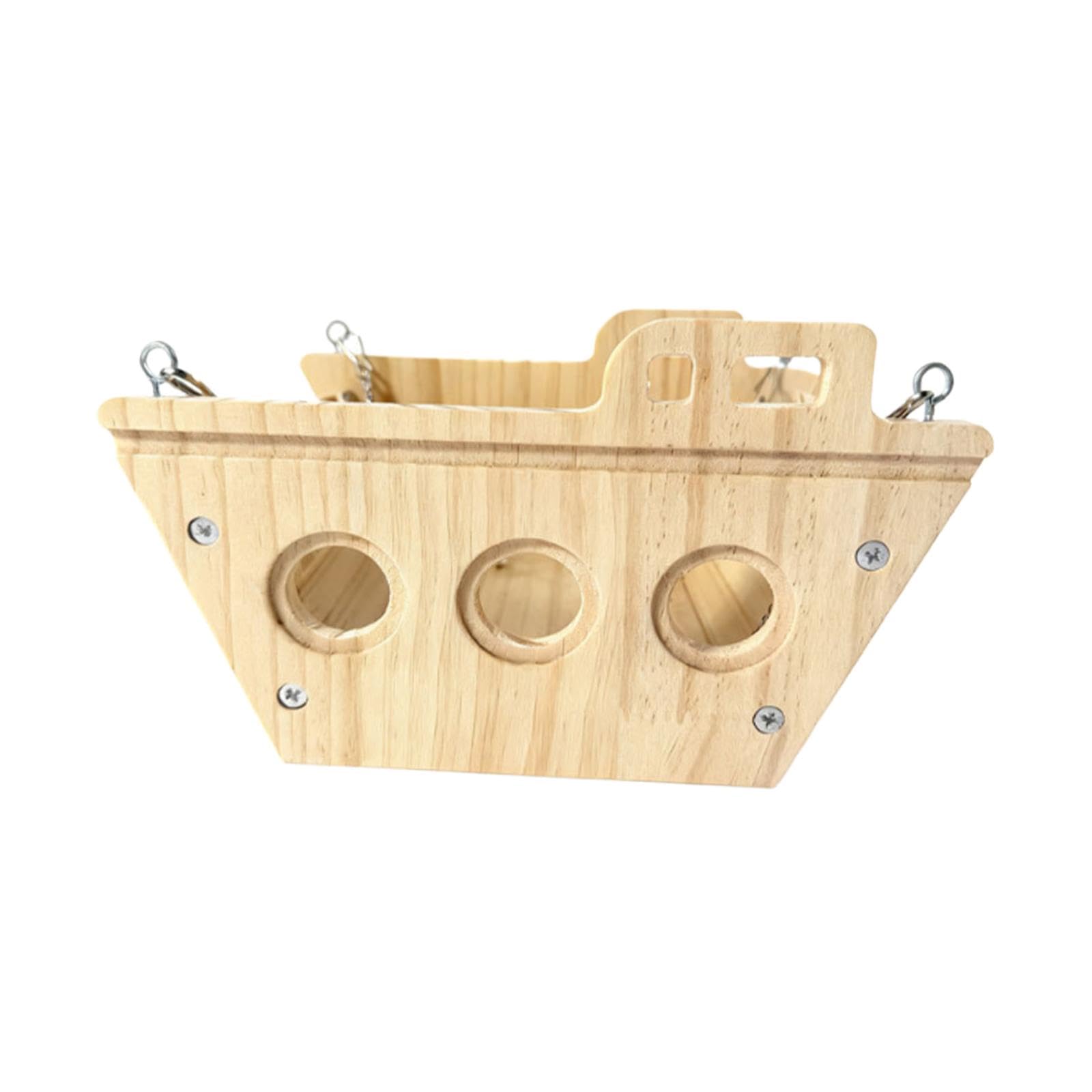 Cadeau original installation facile : hamac balançoire en bois pour rat