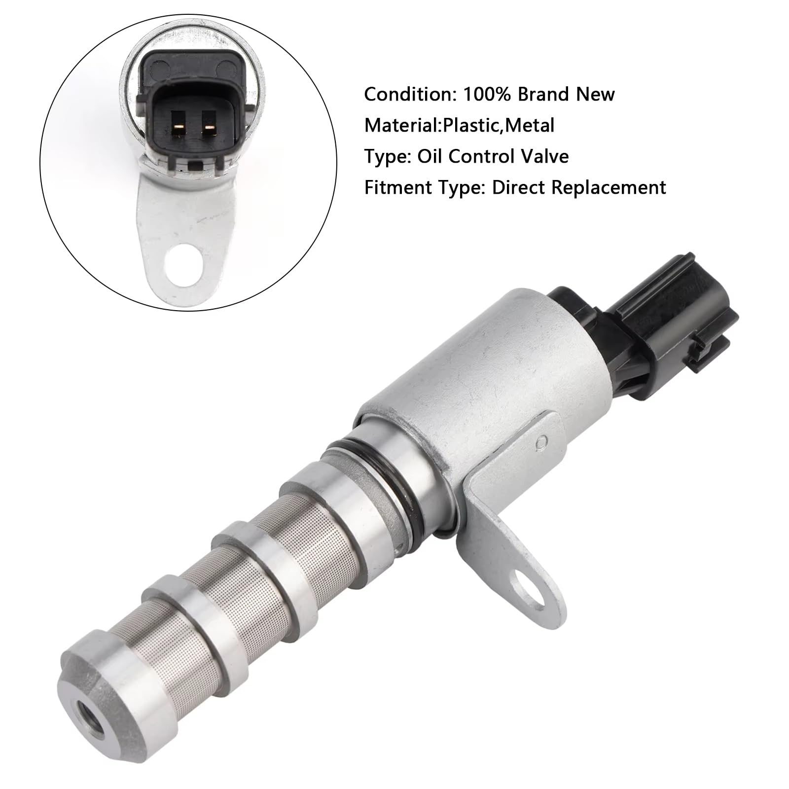 Elettrovalvola VVT Compatibile Con DACIA Per Lodgy JS_ 2012 2013 2014-2026 Valvola Di Controllo Olio VVT Solenoide 237962295R 237964624R 237964892R 237967309R 2379600Q0ER
