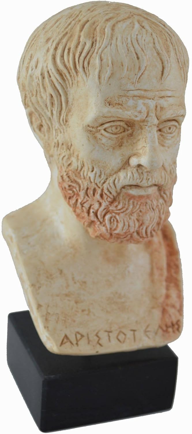 Estia Creations Aristotle Sculpture Bust Ancient Greek Philosopher Artifact