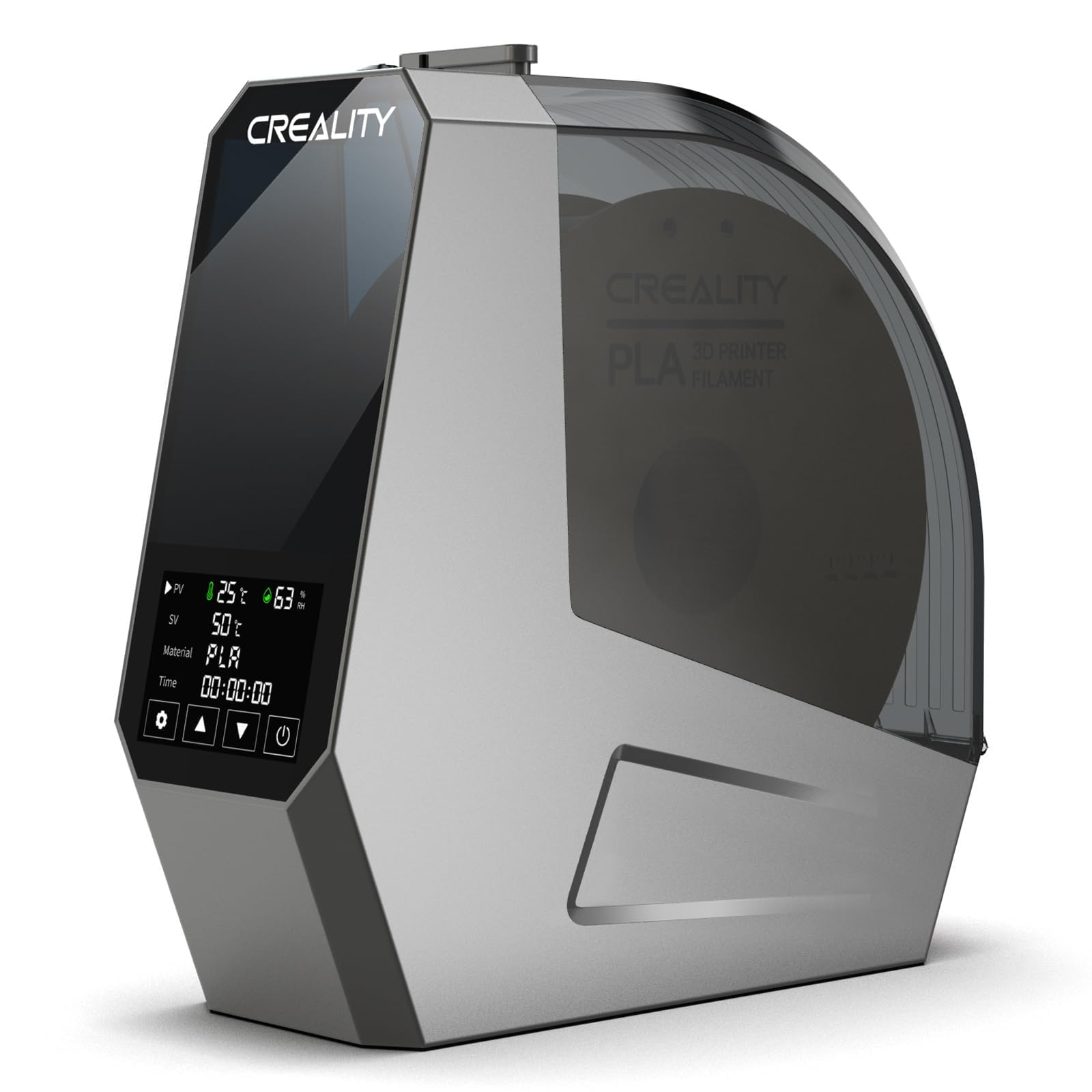 Creality Space Pi Filamento Essiccatore, Filamento per stampante 3D, Dryer Box, contenitore per disidratatore ad aria calda a 360°, con ventilatore per 1,75/2,85 mm PLA, PETG, ABS, nylon, PA,