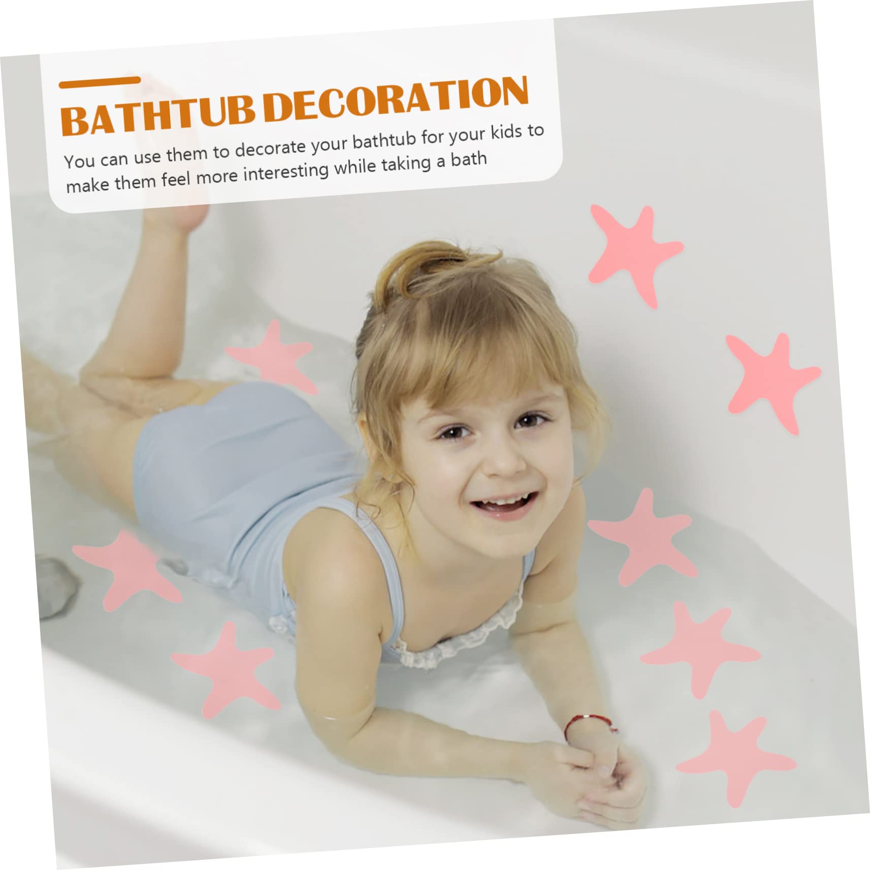 Cabilock 72 Pegatinas Antideslizantes para Baño Pegatinas A Prueba De Agua Pegatinas Blancas para Niños Cinta Antideslizante Banda De Rodadura De Ducha De Seguridad Pegatina