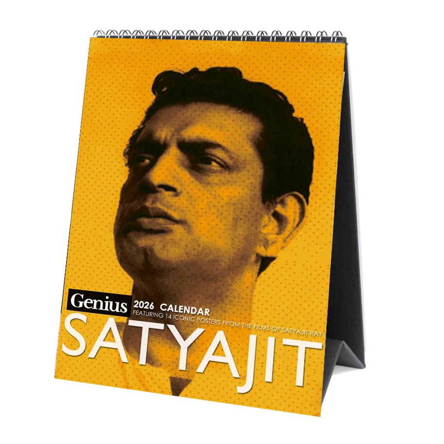 Image of Tallenge - Satyajit Ray - 2026 Desk Calendar - 6 x 9 Inches for Home & Office (Paper, Desk Calendar)