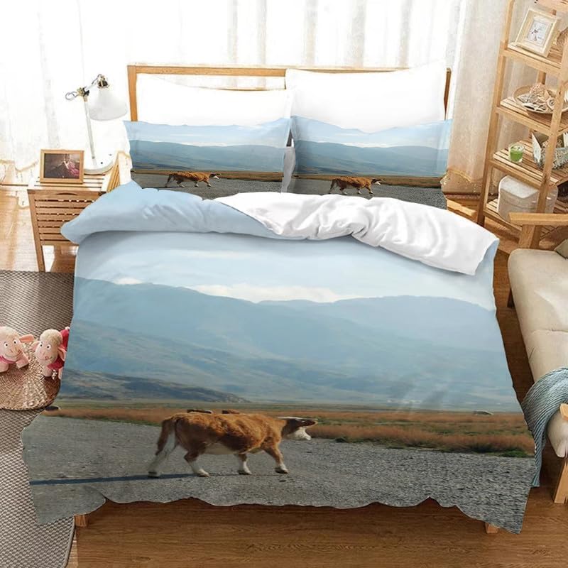 Parure de lit 220x240 adulte style campagne pour créer un nid douillet
