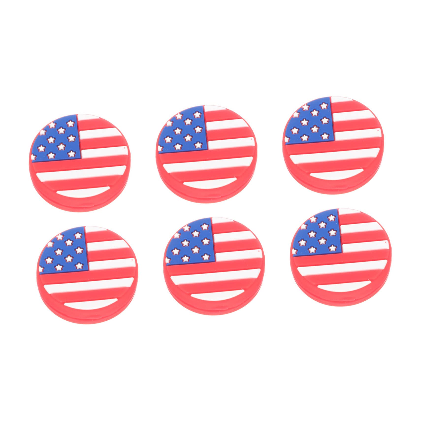 ibasenice 6pcs Tennis Racket Shock Absorber Absorbers Dampeners Racket Absorber Themed Sports Tennis Damper Dampener Tennis Racket Tennis Absorber Tennis Racquet Dampener Shocking