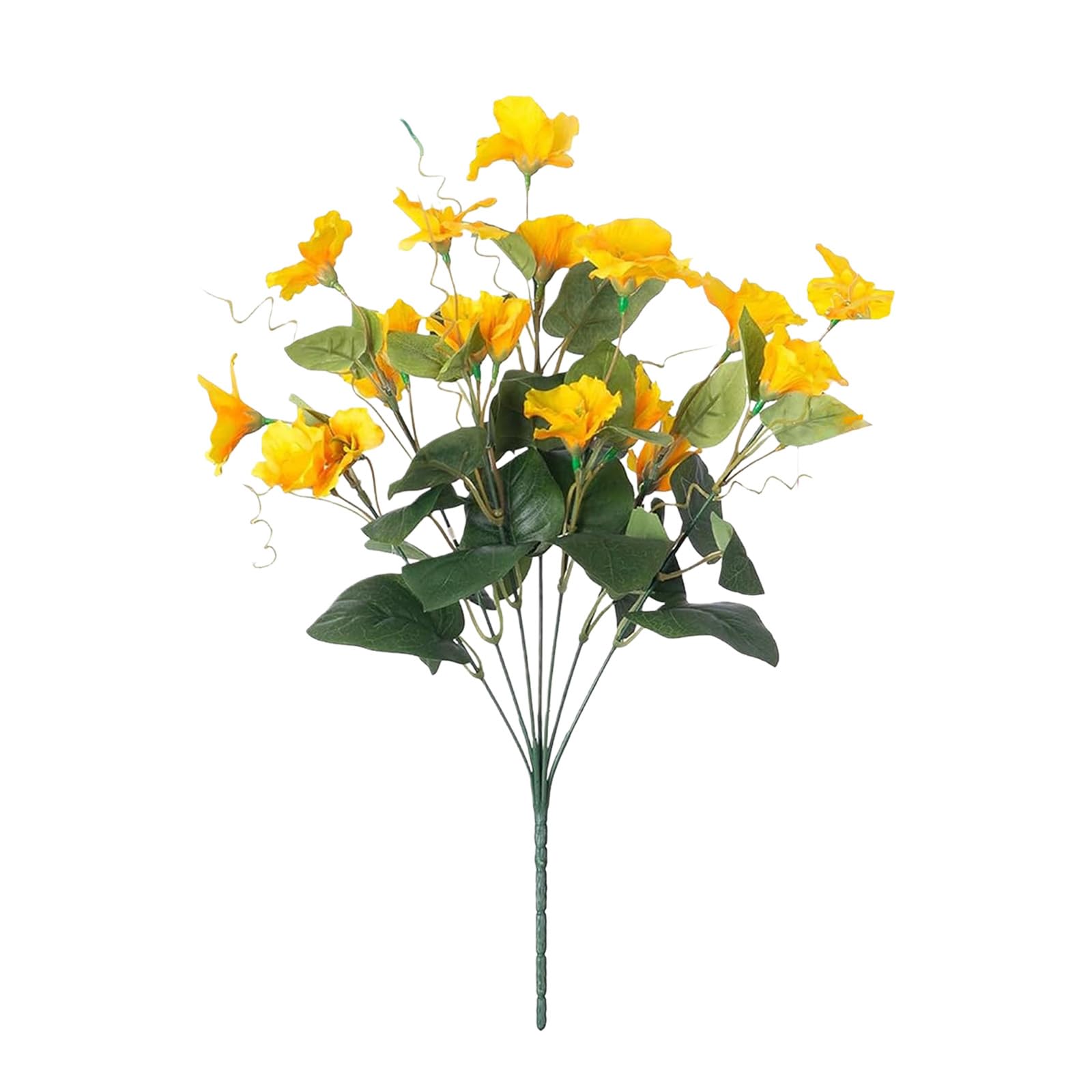 FackLOxc Heads Realistic Hibiscus Flower Outdoor Artificial for Garden Decors and Patios Landscaping Low Maintenance Garden Blossomy Arrangement