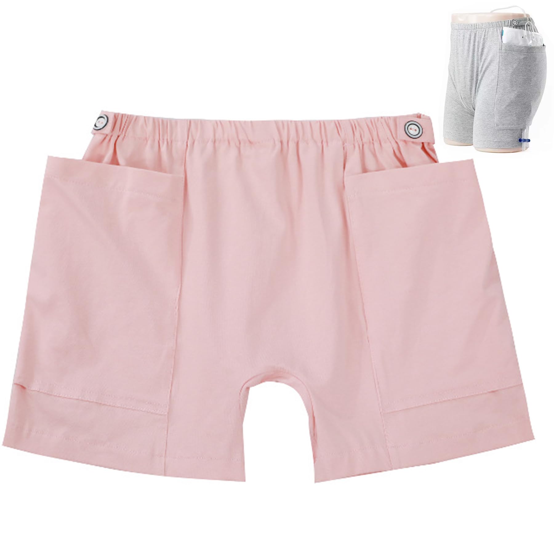 AUSTYLCO New Type of Urine Bag Pants,Underwear Urine Bag Pants for Elderly,Urine Drainage Bag Underwear,Nephrostomy Bag Pants for Abdominal Surgeries