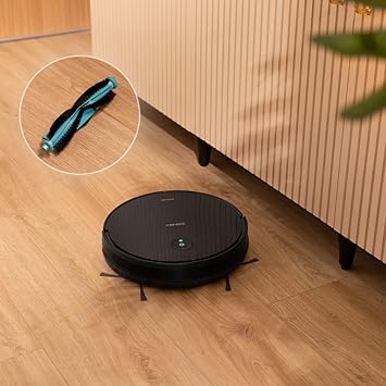 Robot aspirador Conga 2499 Ultra Genesis con tecnología giroscópica, friega, aspira y barre a la vez, 2100 Pa, APP Cecotec, cepillo multifunción, depósito mixto, 3 L, WiFi y Bluetooth5