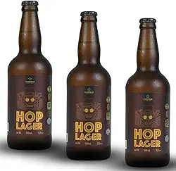 Cerveja Campinas Hop Lager 500ml - 3 unidades