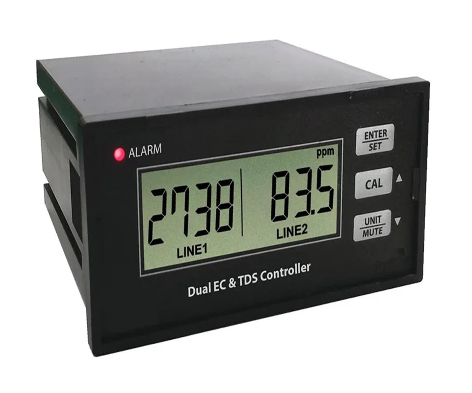 Instrumento Pluma de agua Conductividad Medidor de prueba dual 0-9999us/0.0-20.0Ms (Size : AC220V)