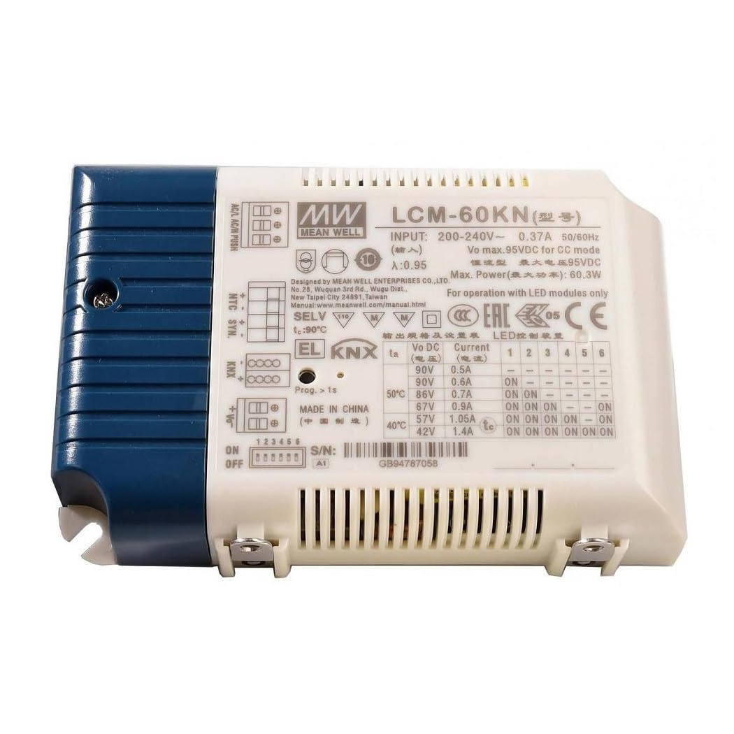 Trade Shop - Alimentatore LED Driver 60 W Multi Corrente Dimmerabile Strisce Faretti Lampade