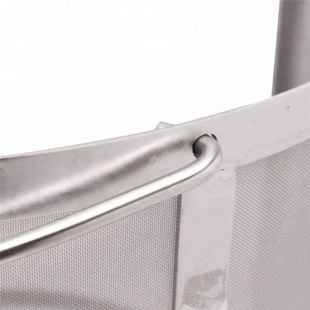 Beer Barrel Filters, 304 Stainless Steel Beer Wine House Home Brew Filter Basket for Jelly Jams Homebrew Barrel(30 Barrel and Bag)