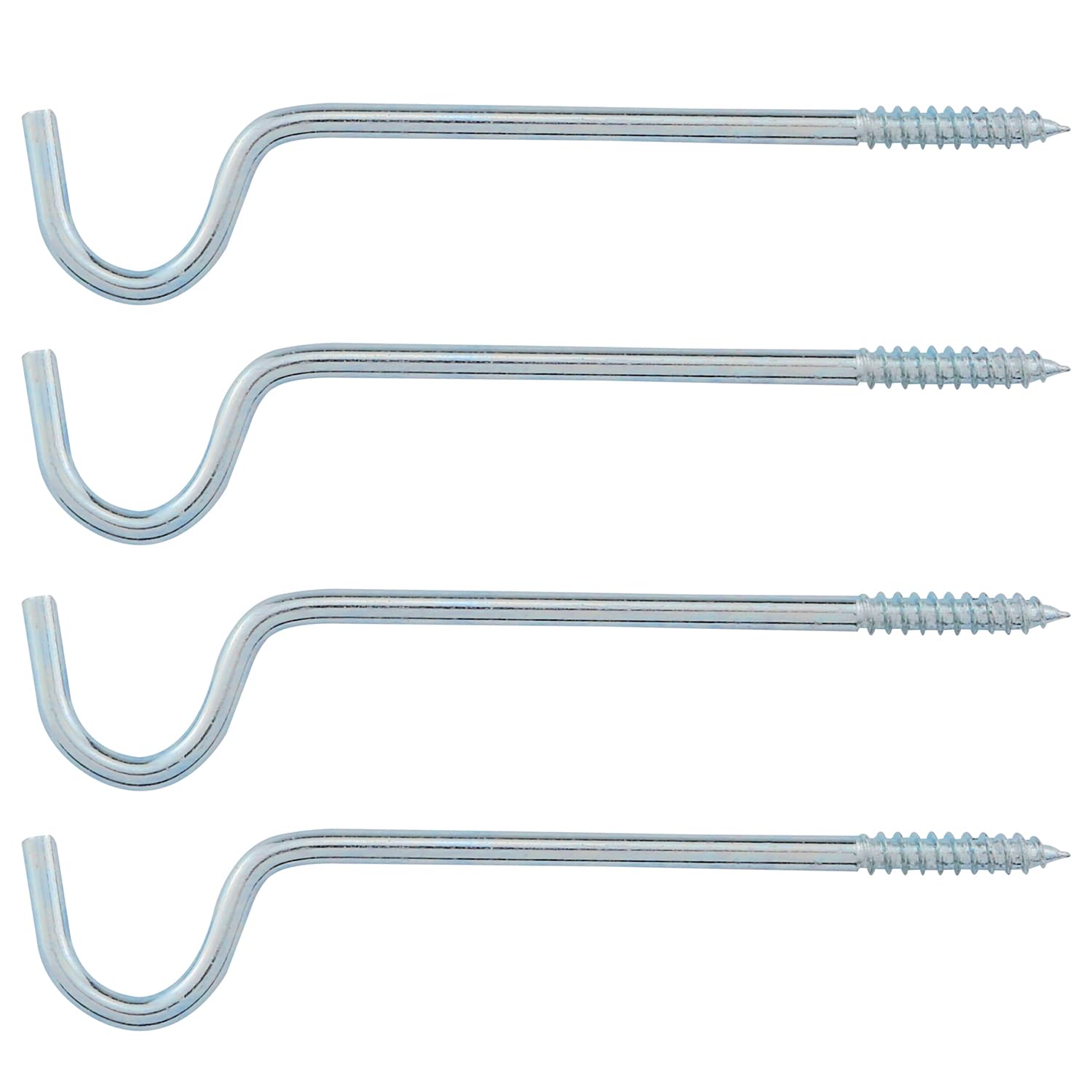 Curtain Rod Support ZZLZX 4PCS 2-1/2 Inch Curtain Single Rod Support Bracket, Curtain Rod Support Bracket, Curtain Rod Holder