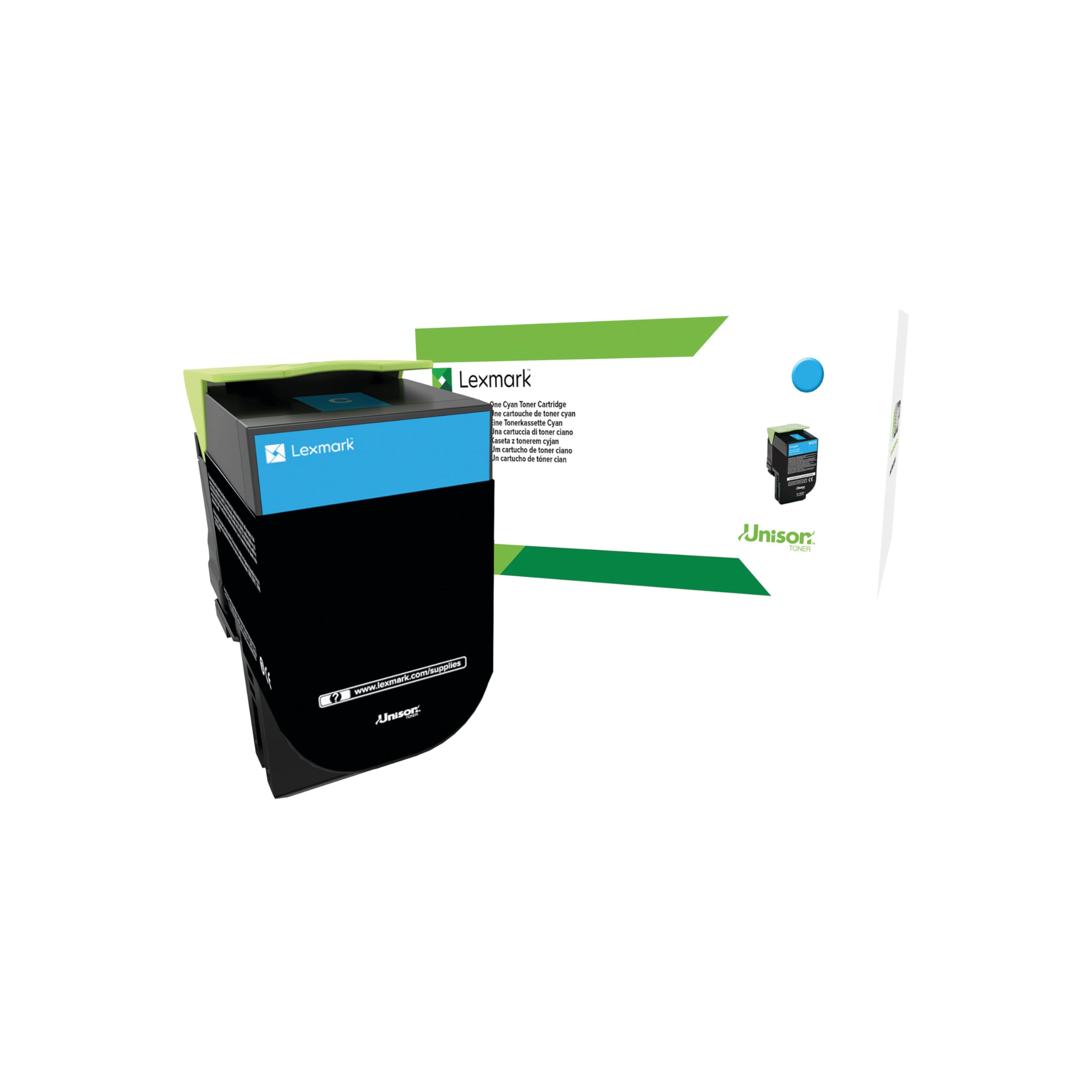 Lexmark Cyan 70C2hc0/702Hc Toner-Kit Return Program. 3K Pages Iso/Iec