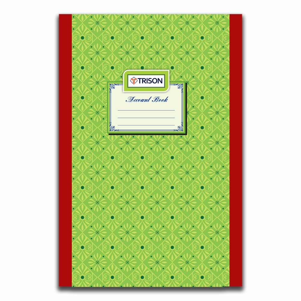 Trison Lot de 5 registres de présence quotidienne | 100 pages | 19 x 32 cm | Relié | Format 31 jours | Idéal pour les entreprises, les institutions, les bureaux et les écoles | Lot de 5