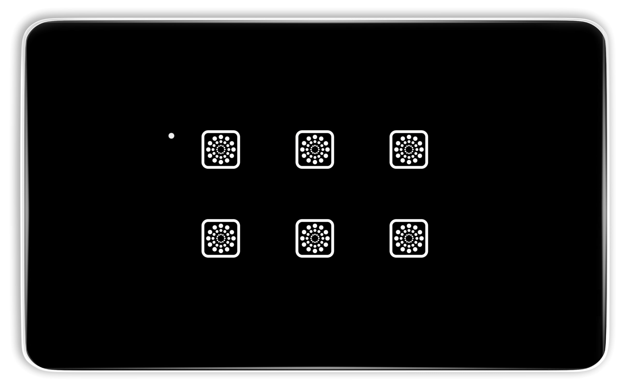6 Switch Smart Touch Panel (WiFi + Remote) (Black) (4M Size) | 3 Year Warranty | Works with SmartLife App, Alexa, Google, Siri | Glass Touch-image-6