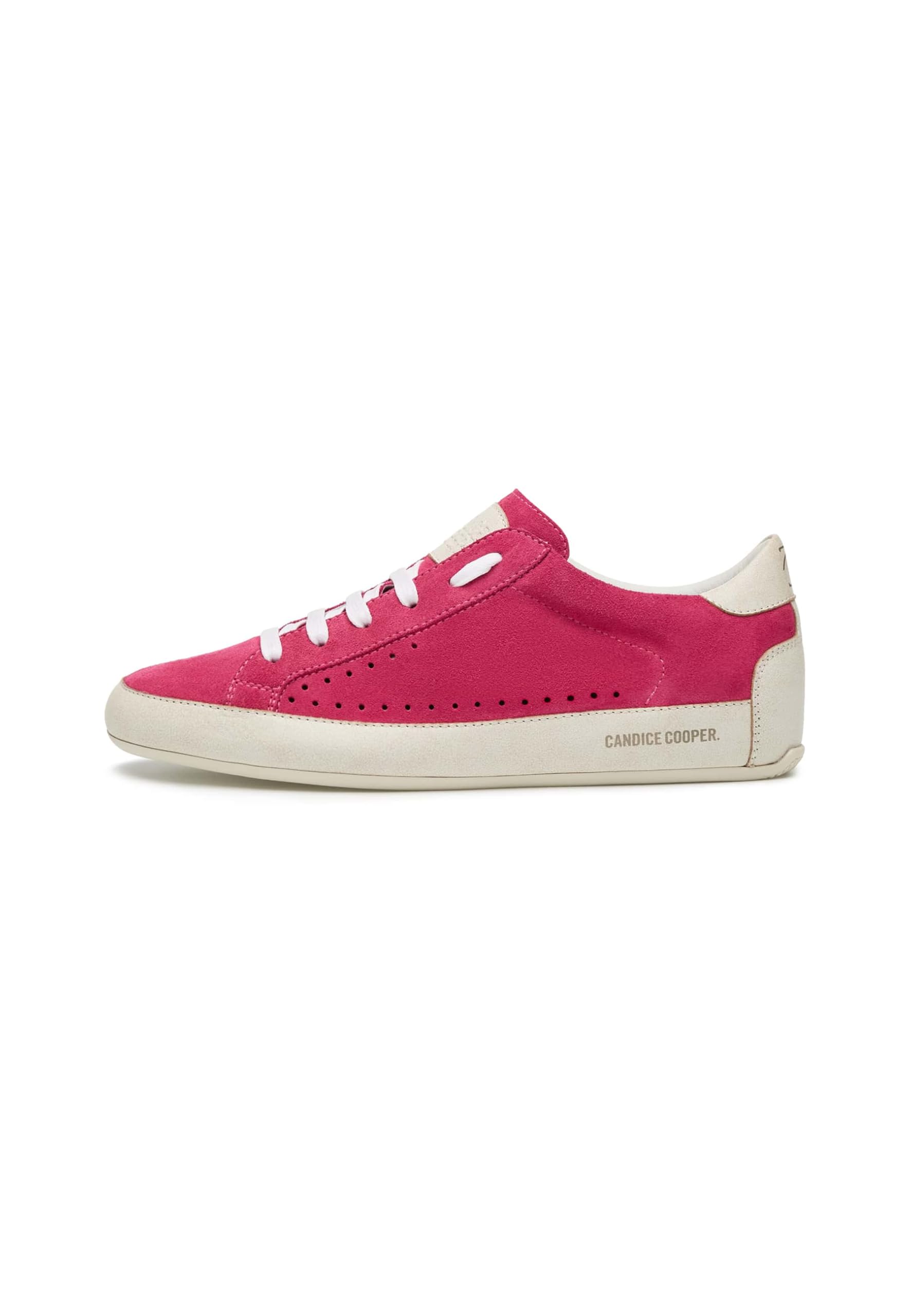 Candice Cooper Dafne, Women’s Oxford Flat, Beige/White-Fuxia,