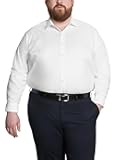 Kenneth Cole Unlisted Men's Big and Tall Solid Dress Shirt - Amazon Exclusive