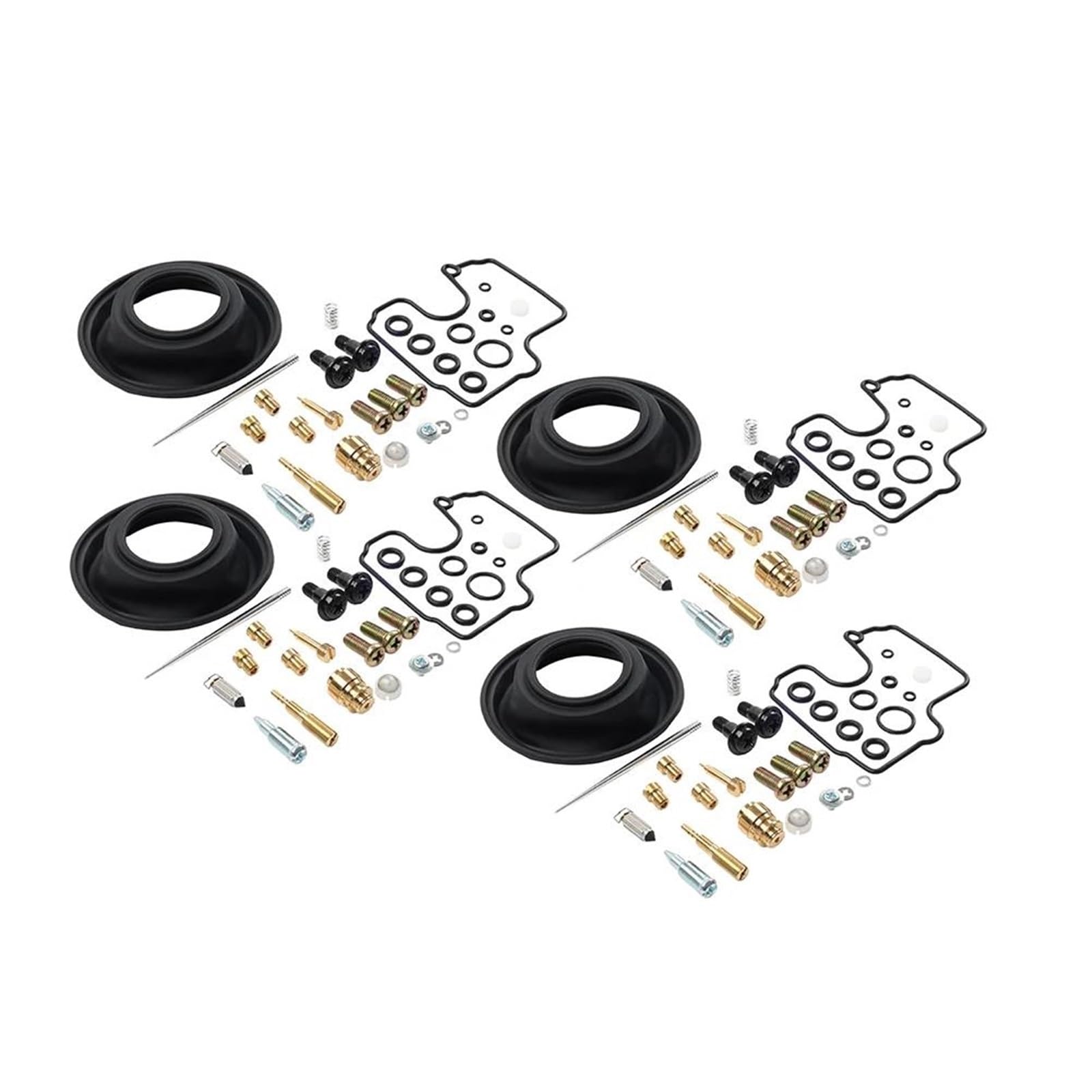 4 Juegos De Juntas Kit Reparación Carburador Motocicletas Para Yamaha YZF-R1 1998-2001 1999 2000 Regiones