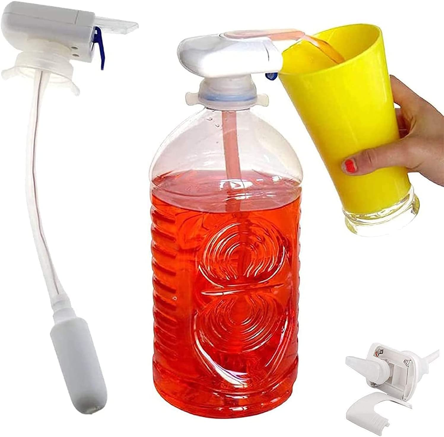 Magic Tap Automatic Drink Dispenser for Parties Automatic Drink Straw,Beverage Dispenser on TV - Image 2