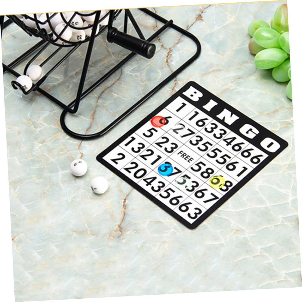 Machine à Bingo pour Garçon et Filles Noire en Fer, Jouet de Jeu