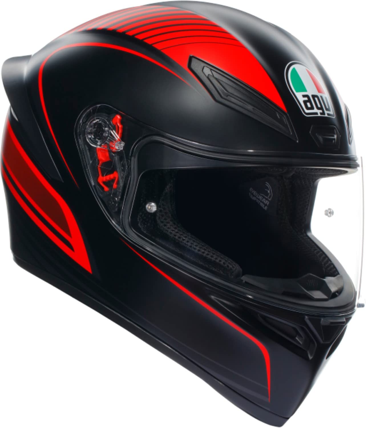 AGV(エージーブイ) バイクヘルメット フルフェイス K1 S WARMUP MATT 