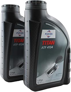 Fuchs 2 Liter TITAN ATF 4134 Red Automatic Transmission Fluid (2 x 1L)