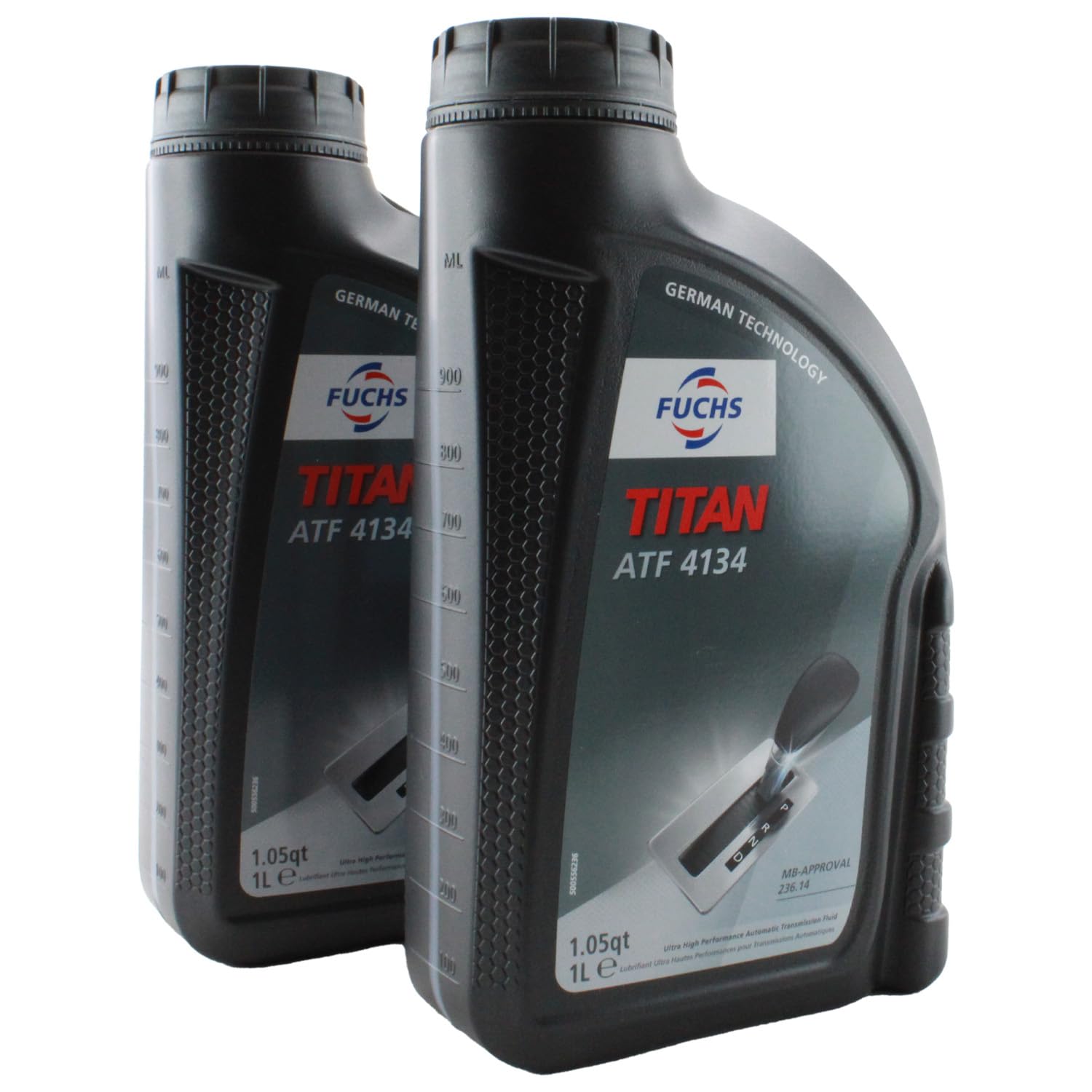 Fuchs 2 Liter TITAN ATF 4134 Red Automatic Transmission Fluid (2 x 1L)