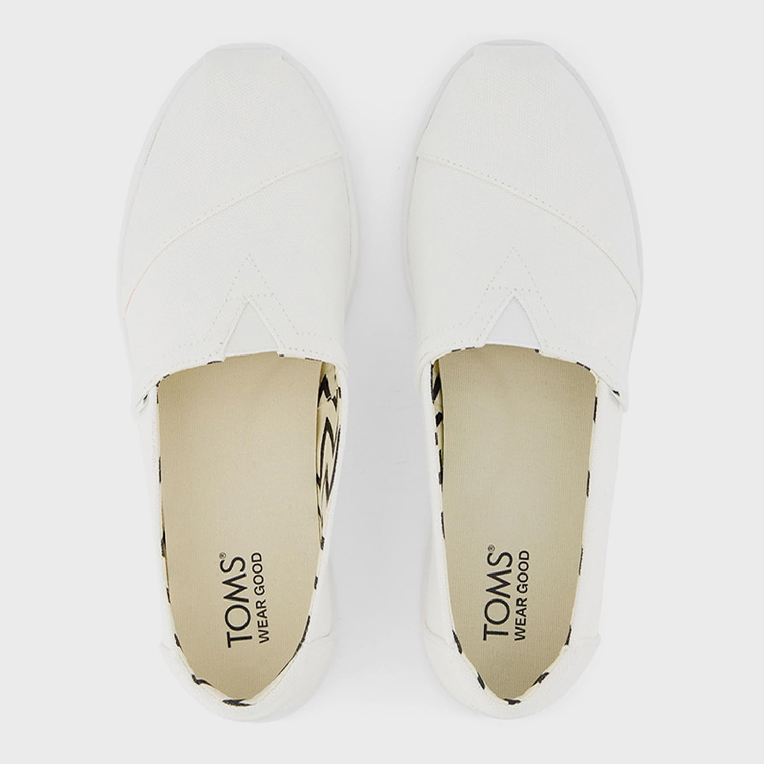 Toms Women's Alpargata Plus, White, 5.5, Medium - Image 6