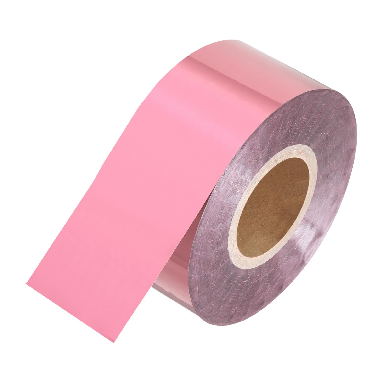 PATIKIL 1.2" x400Ft Hot Stamping Foil Paper,Heat Transfer Hot Stamping Paper Foil Roll for Leather DIY Logo Decor Craft Card Package Scrapbook,Pink