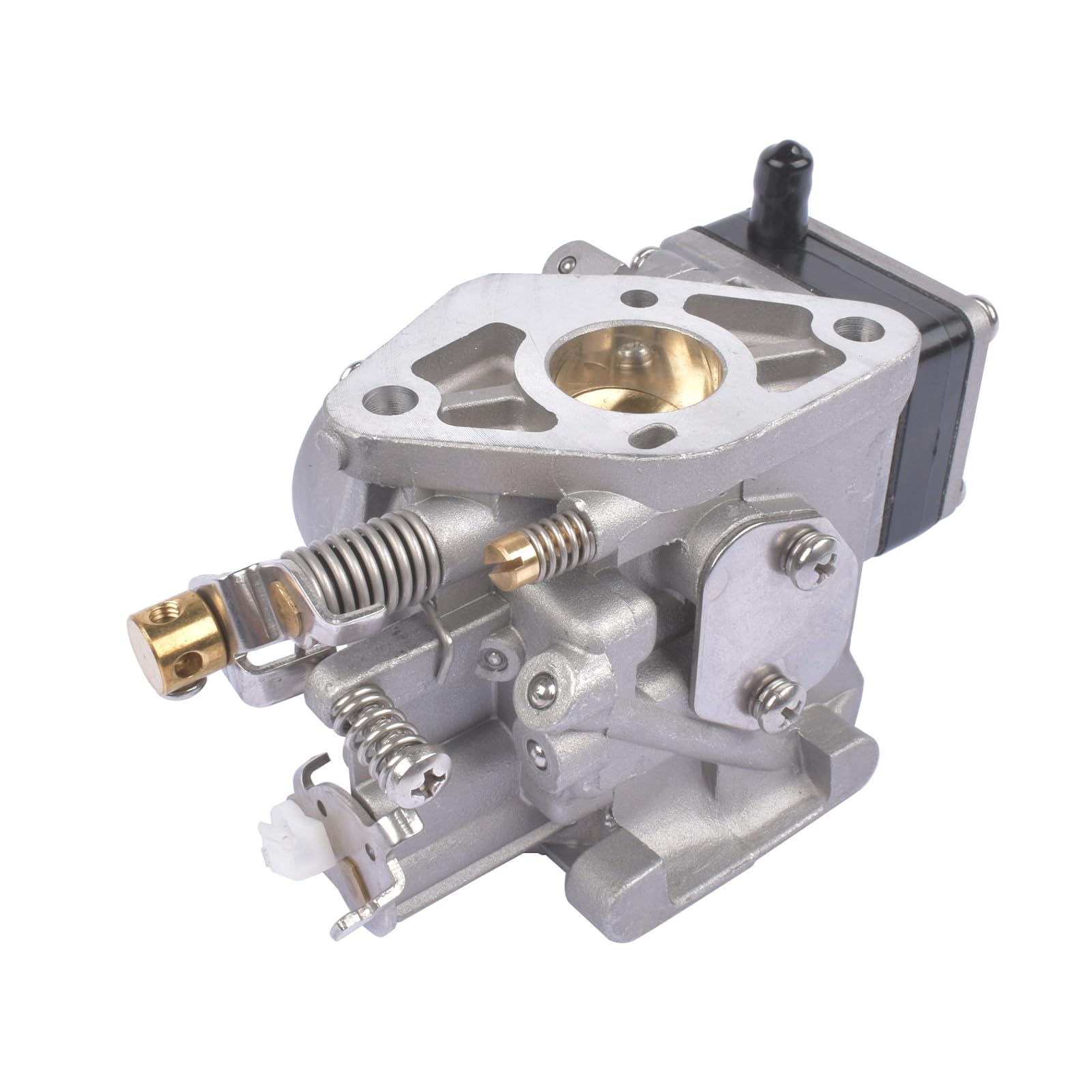 Niyako Boat Motor Carbs Carburetor Assy Replacement# 6G1-14301-01 6N0-14301-10 6G1-14301-00 Fit Yamaha 6hp 8hp 2-Stroke Outboard Engine
