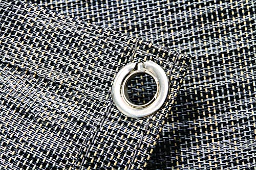 Camco Durable Reversible RV Camper Awning Mat with Carry Bag - Mildew and Rust Resistant Help Prevents Dirt From Being Tracked - Perfect for Campsites, Beaches, Picnics 7' X 15'- Gray (42812) - Thumbnail 3