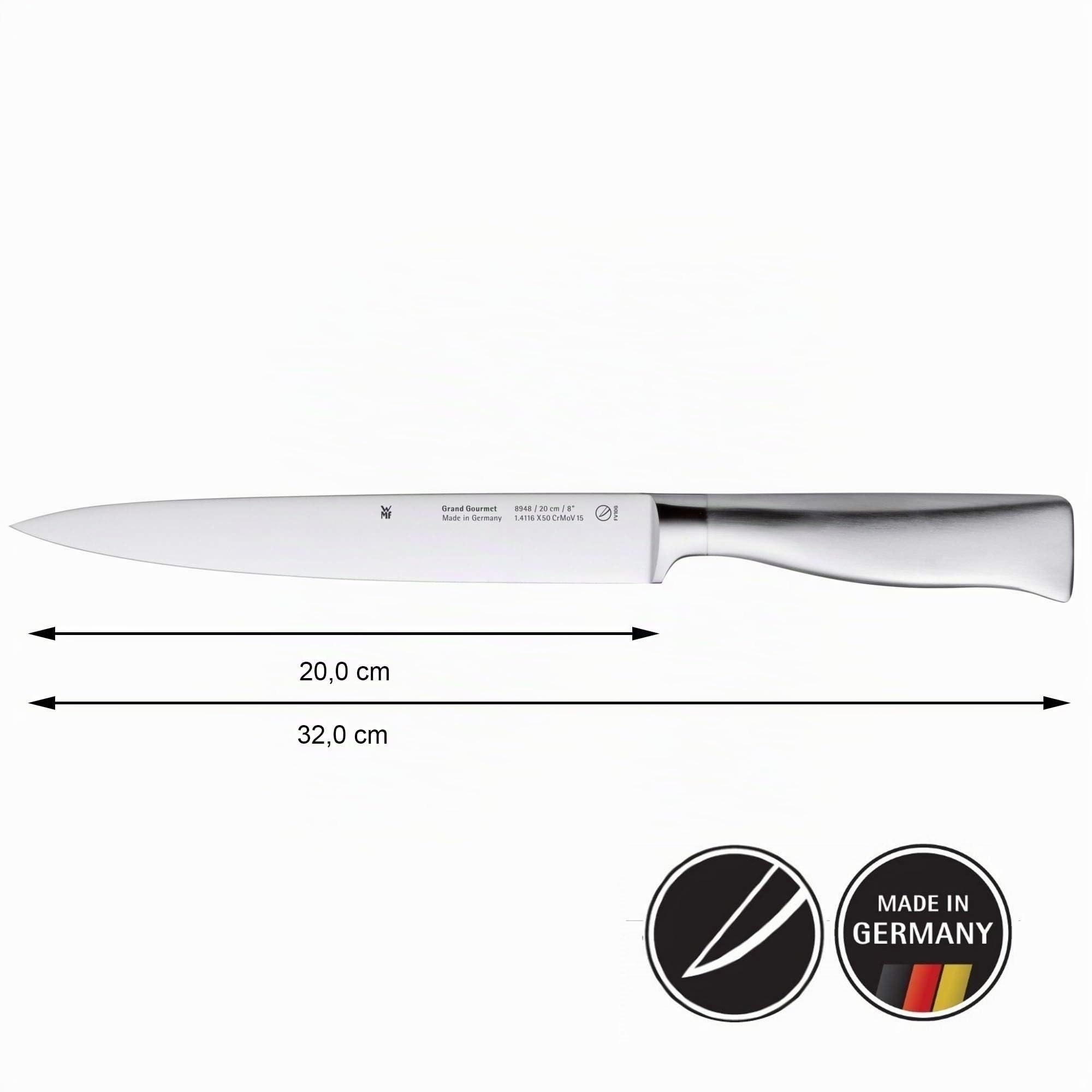 WMF BBQ Wender lang 44 x 10 cm, Grillwender mit extra lange Griff, großer Auflagefläche - für Burgerpatties, Steak, Gemüse, spülmaschinengeeignet