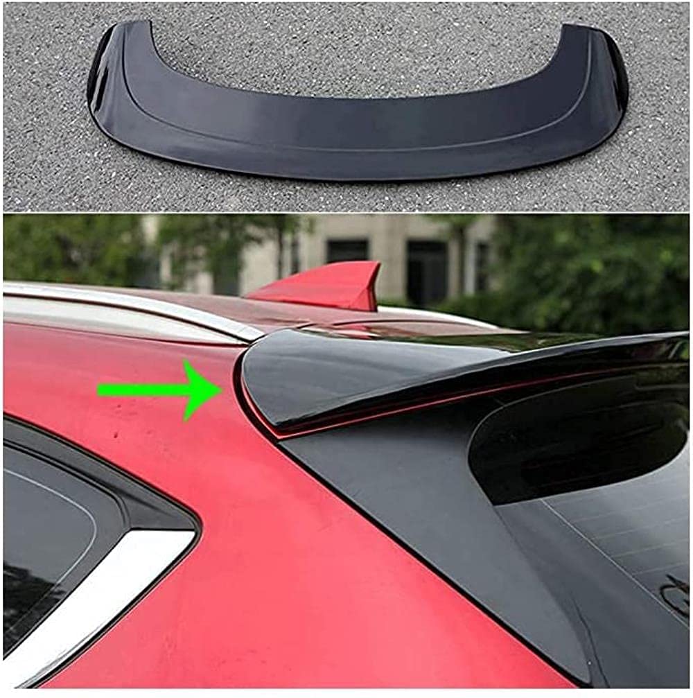 Amazon.co.jp: Lybh 車のリアスポイラースポイラーリアバンパーリップ