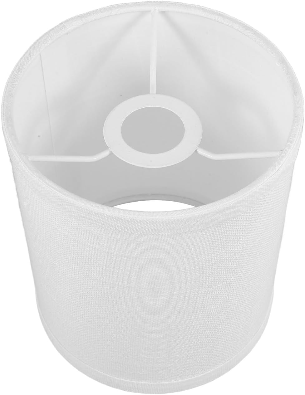 SEWACC Fabric Drum Lampshade for Desk and Floor Lamps Lightweight Bedside Lamp Shade Replacement Easy to Install Elegant Modern Room Decor