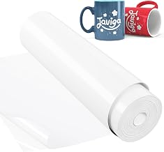 White Permanent Vinyl for Cricut Machines, 12" x 40 FT White Vinyl for Christmas Decorations Outdoor, Glossy White Adhesive Vinyl Roll for Wedding Party, Wall Stickers, Cards, Mug, Signs Decals