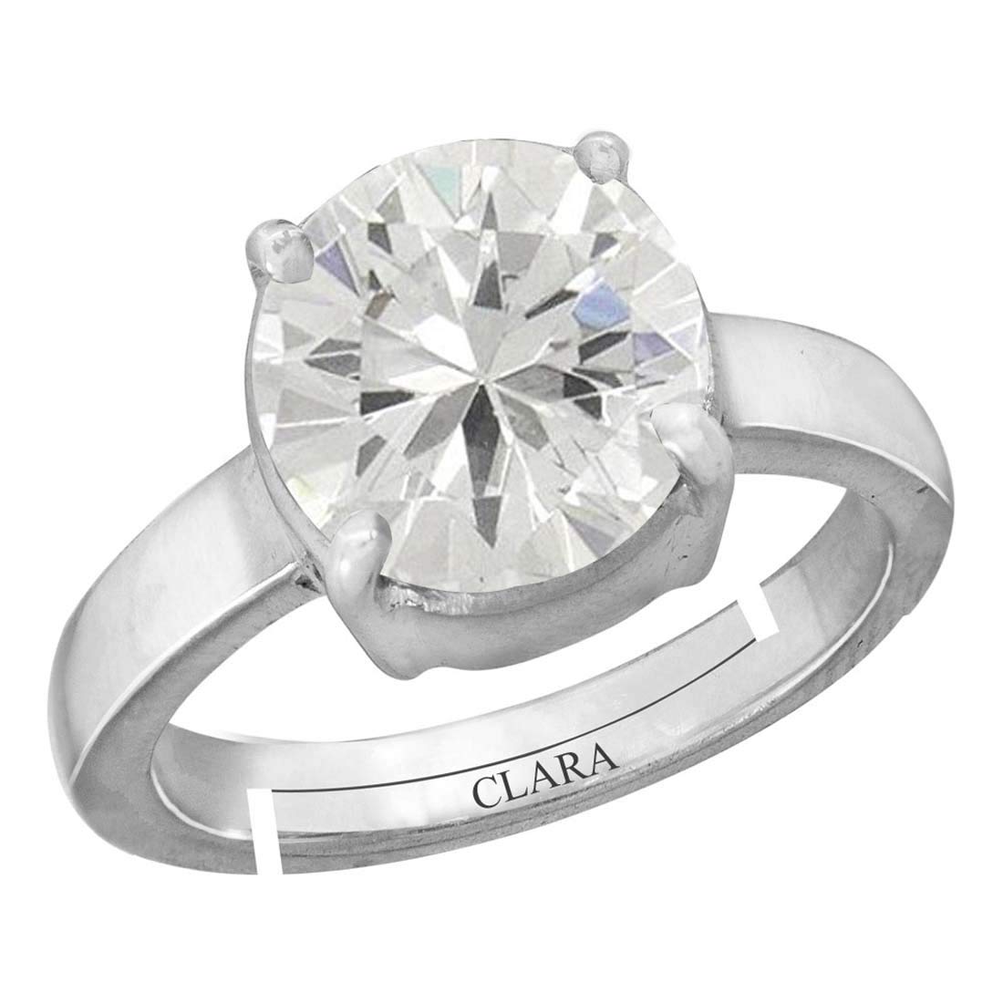 Clara Zirconia 9.3cts or 10.25ratti Stone Silver Adjustable Ring for Men - Review, Price and Buying Guide