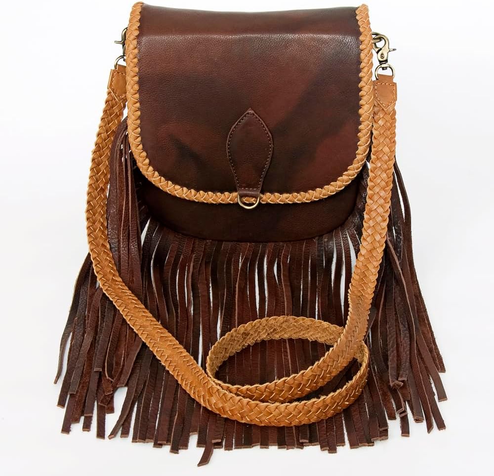 American Darling Cross Body Full Grain Genuine Leather Western Women Bag Handbag Purse | Crossbody for Cute