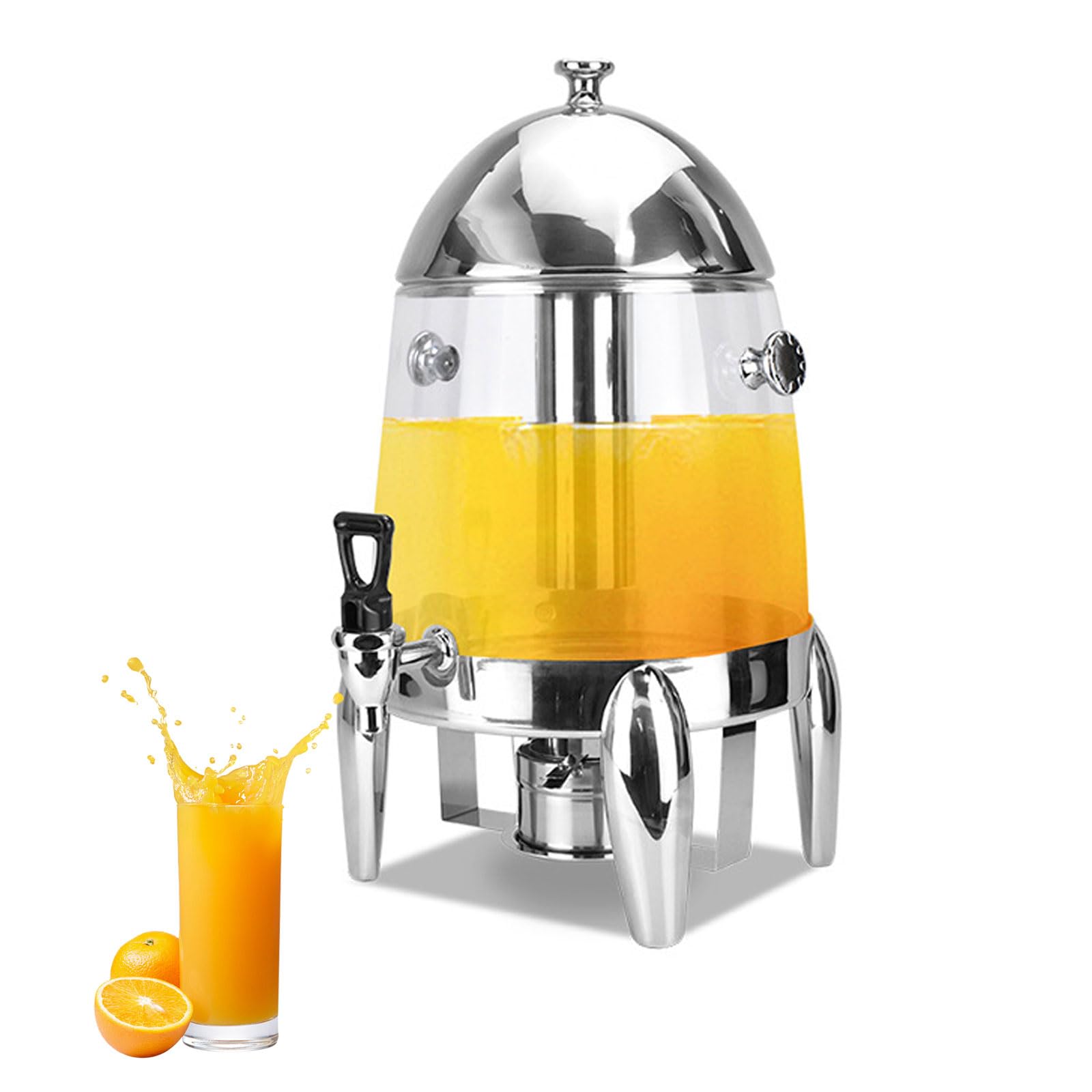 Distributeur de boissons 12L chaud et froid avec robinet anti-goutte