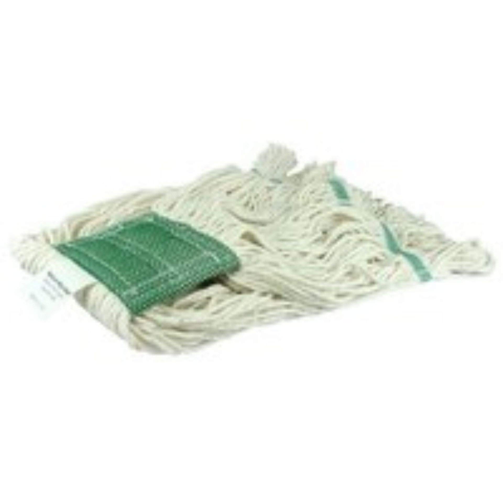 Weiler 75180 Small Wet Mop Head, Loop End, 4-Ply Cotton Yarn, Made in The USA (Pack of 12)