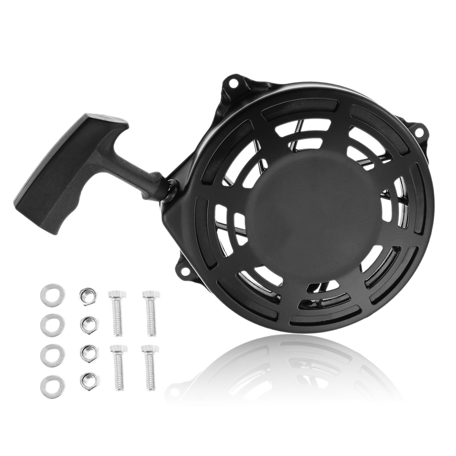 Seilzugstarter für Briggs & Stratton Rücklaufstarter Seilzugstarter 497680 498144 Handstarter Rasenmäher Starter Recoil Starter Sabo Rasenmäher Ersatzteile