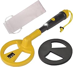 Underwater Metal Detector Handheld,100 Feet Fully Waterproof Metal Detector for Adults, Lightweight Gold Finder Metal Detector for Scuba Diving Pulse Induction with LED and Power Indicator