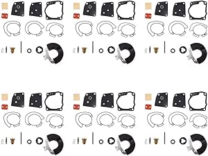 Buy Carb Kit Johnson Evinrude V4 Looper 120 130 135 140 Hp 18-7248 In