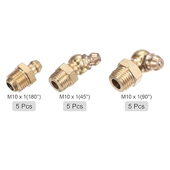 Straight Grease Nipple 10 X 1mm - Metric Thread - ASTA Tools