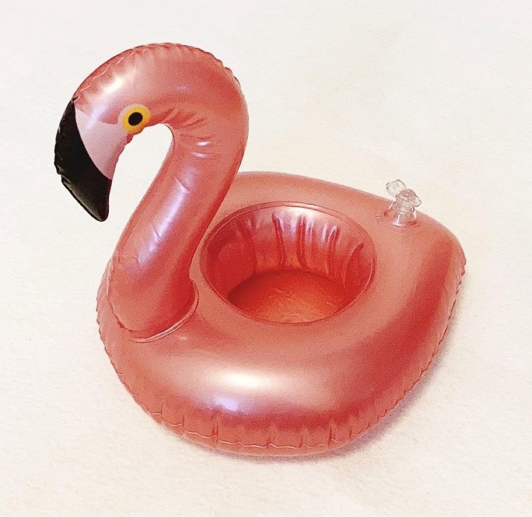 Amazon.co.jp: お人形の浮き輪 フラミンゴの浮き輪(単品)ミニチュア