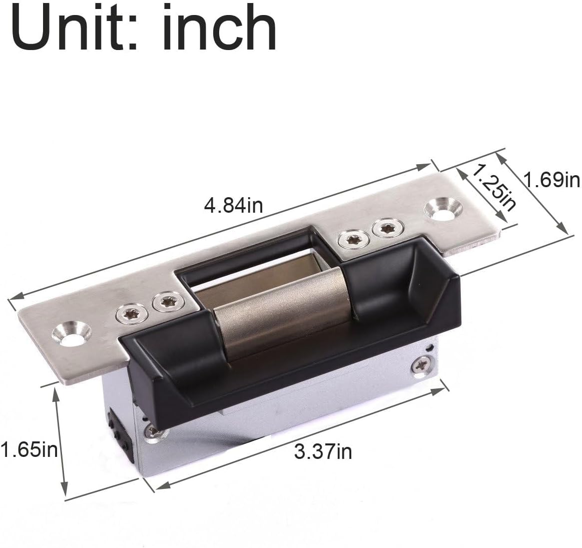 UHPPOTE ANSI Standard Heavy Duty Electric Strike Lock Fail Safe for Door Access Control System